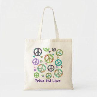 Tote O bolsa da paz e do amor