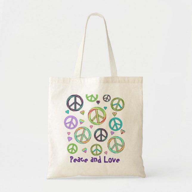 Tote O bolsa da paz e do amor (Frente)
