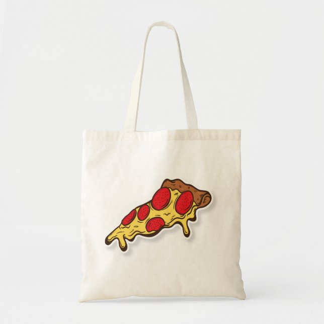 Tote O bolsa da pizza (Frente)