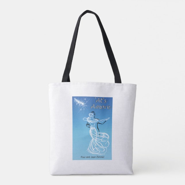 Tote O bolsa da série da valsa da bicicleta (Verso)