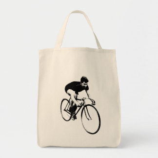 Tote O bolsa das canvas da bicicleta do vintage
