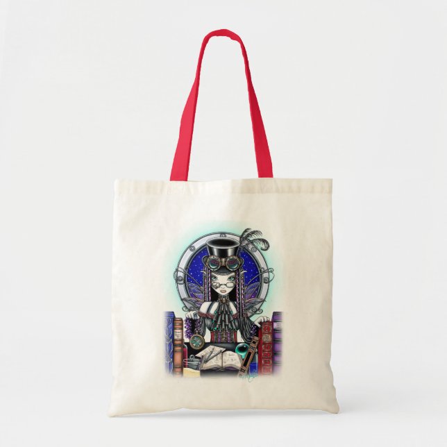 Tote O bolsa das canvas de arte do país das fadas do (Frente)