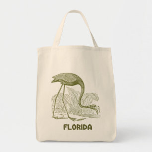 Tote O bolsa das canvas de Florida do vintage