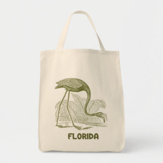 Tote O bolsa das canvas de Florida do vintage
