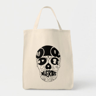 Tote O bolsa de Diâmetro De Los Muertos Crânio