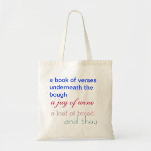Tote O bolsa de Fitzgerald Rubaiyat