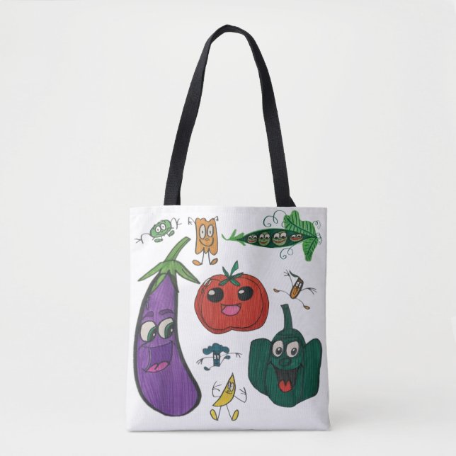 Tote O bolsa de Foodie do design de JMC (Frente)
