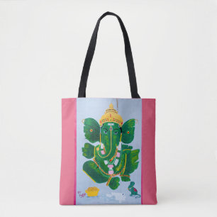 Tote O bolsa de Ganesh da folha da bandeja