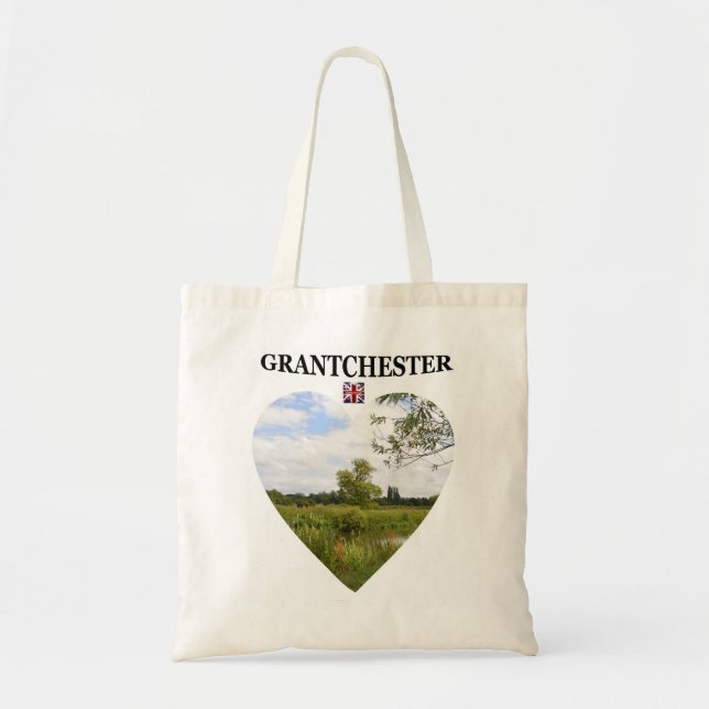 Tote O bolsa de Grantchester do coração (Frente)