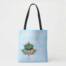 O bolsa de Lotus da paz