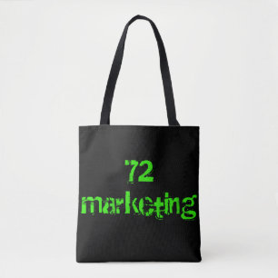 Tote O bolsa de mercado do verde da sacola do design 72