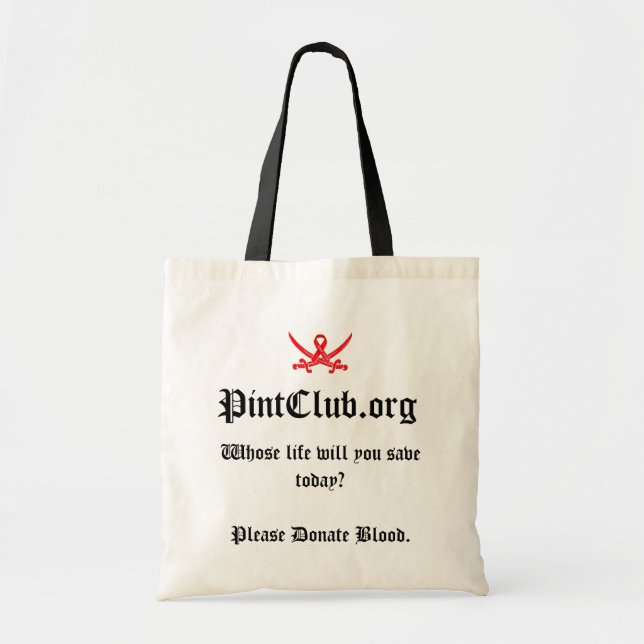 Tote O bolsa de PintClub (Frente)