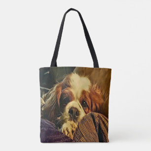Tote O bolsa descuidado precioso do Doggy do Spaniel de