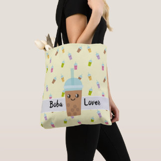 Tote O bolsa do amante da bebida do chá do leite do