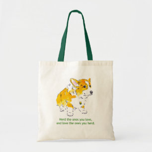 Tote O bolsa do amor do Corgi