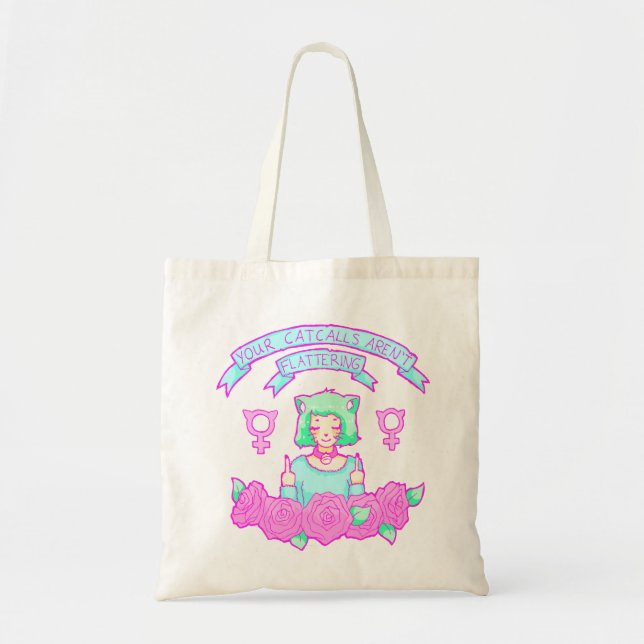Tote O bolsa do Anti-Catcall (Frente)