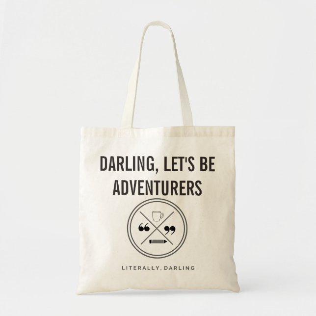 Tote O bolsa do aventureiro (Frente)