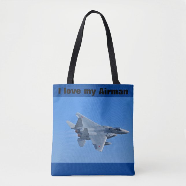 Tote O bolsa do aviador (Frente)