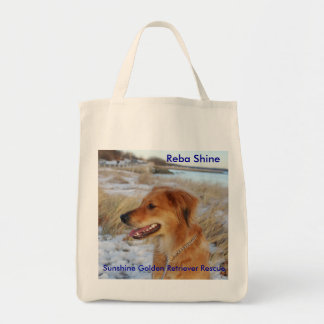 Tote O bolsa do BRILHO de REBA/saco da loja - ouros da