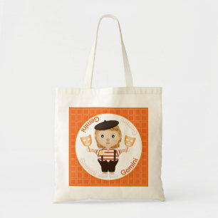 Tote O bolsa do caráter da menina dos Gêmeos