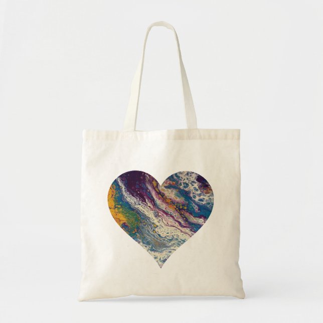 Tote O bolsa do coração de Magestic (Frente)