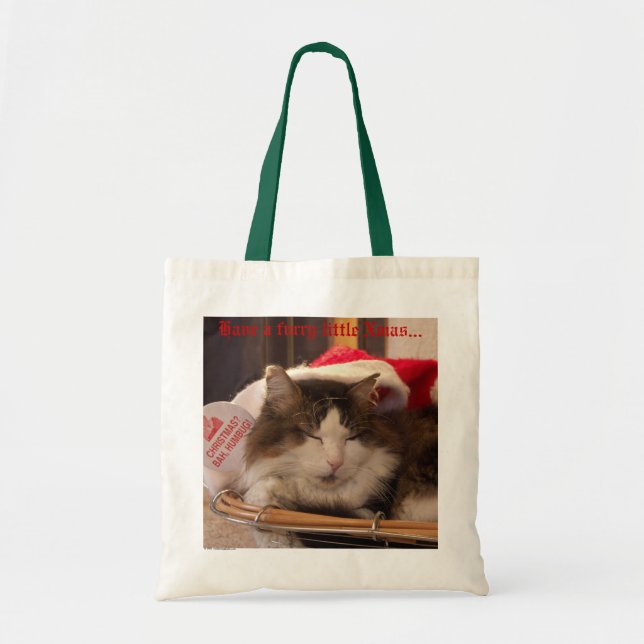 Tote O bolsa do gato da farsa de Bah (Frente)
