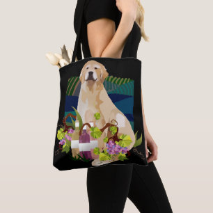 Tote O bolsa do GOLDEN RETRIEVER ou saco para o