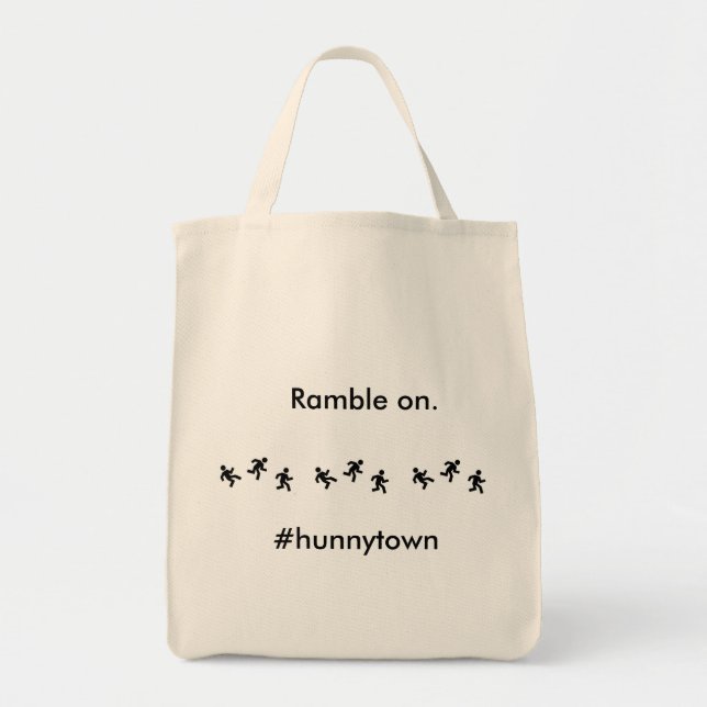 Tote o bolsa do hunnytown (Frente)