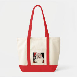 Tote O bolsa do impulso do Feliz Natal de Papai Noel