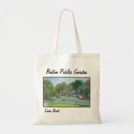 Tote O bolsa do jardim público de Boston dos barcos da