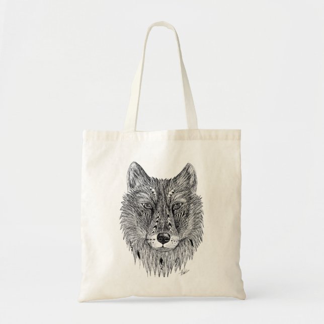 Tote O bolsa do lobo (Frente)