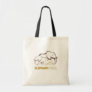 Tote O bolsa do logotipo de ElephantVoices