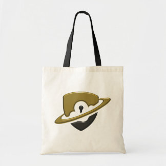 Tote O bolsa do logotipo do Blackwood - preto/ouro