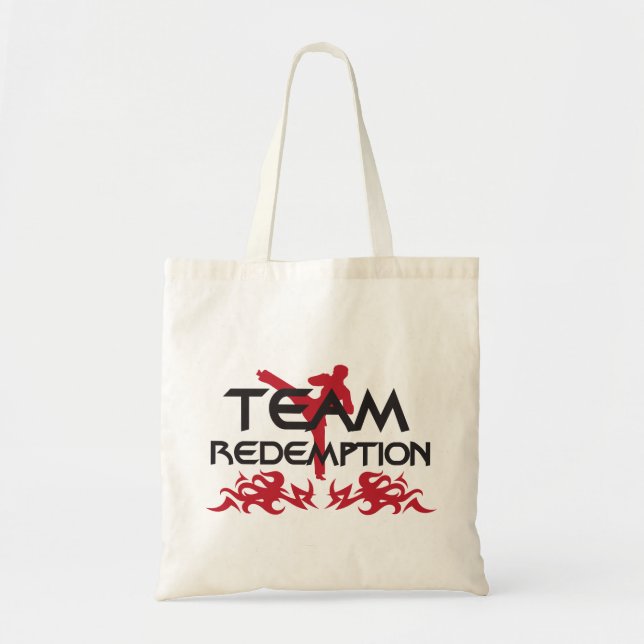 Tote O bolsa do lutador da redenção da equipe (Frente)