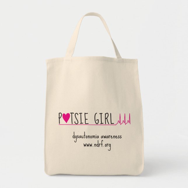 Tote O bolsa do mantimento da menina de POTsie (Frente)