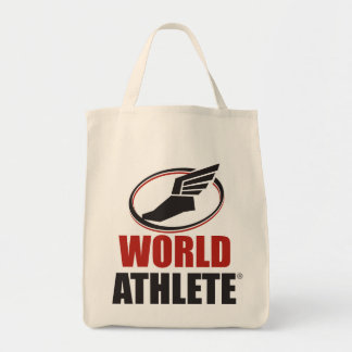 Tote O bolsa do mantimento de Athlete® do mundo