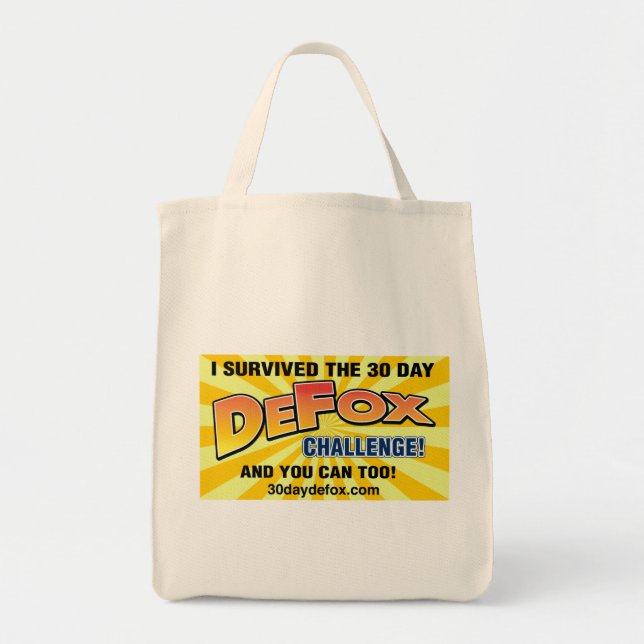 Tote O bolsa do mantimento de DeFox (Frente)