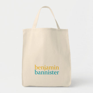 Tote o bolsa do mantimento do bannister de benjamin
