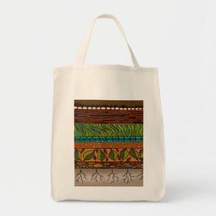 Tote O bolsa do mantimento do ~ dos elementos da terra