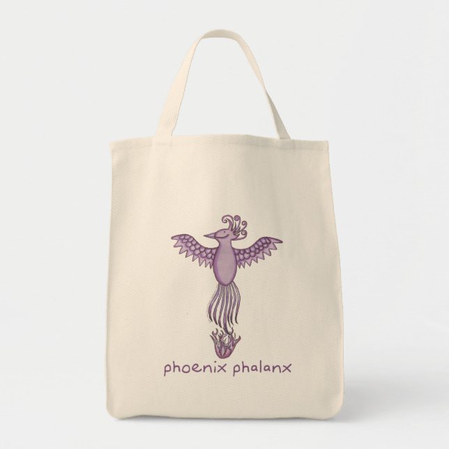 Tote O bolsa do mantimento do falange de Phoenix (Frente)