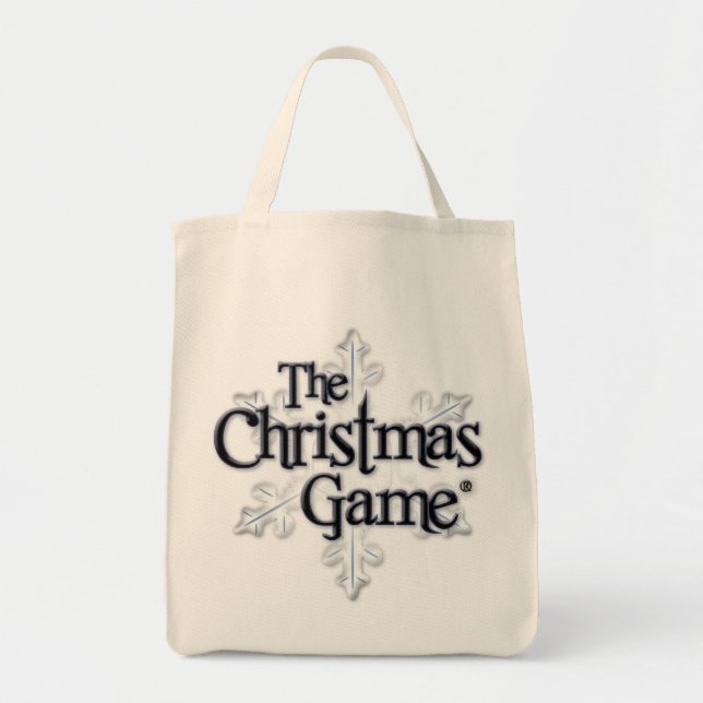 Tote O bolsa do mantimento do jogo do Natal (Frente)
