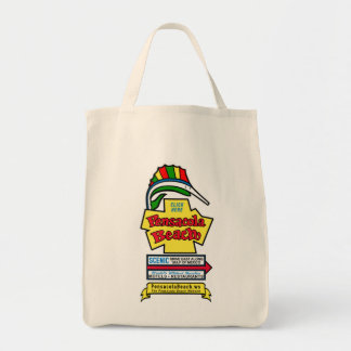 Tote O bolsa do mantimento do sinal da praia de