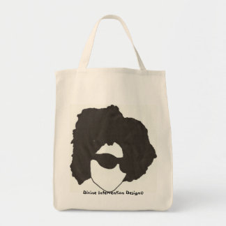 Tote O bolsa do mantimento dos vidros do Afro