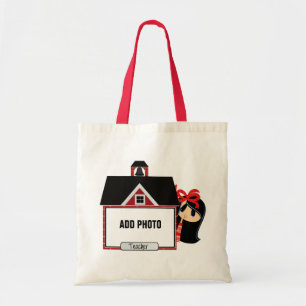 Tote O bolsa do orçamento de escola da foto do