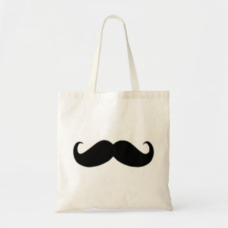 Tote O bolsa do orçamento do bigode do hipster