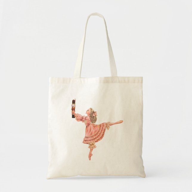 Tote O bolsa do orçamento do feriado do Nutcracker (Frente)
