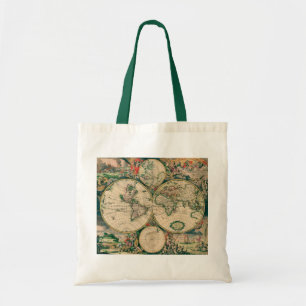 Tote O bolsa do orçamento do mapa do mundo