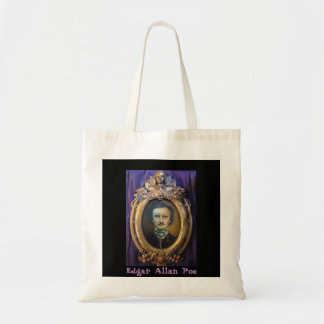 Tote O bolsa do orçamento do retrato de Edgar Allan Poe