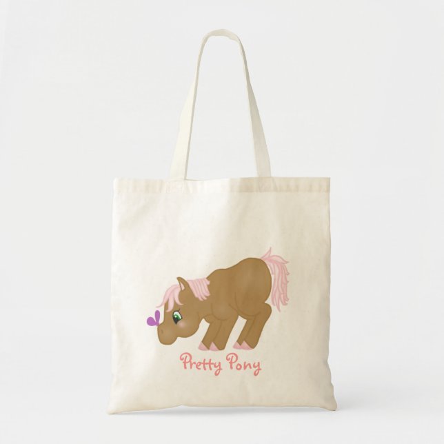 Tote O bolsa do pônei de Brown (Frente)