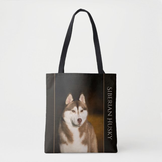 Tote O bolsa do rouco Siberian (Frente)
